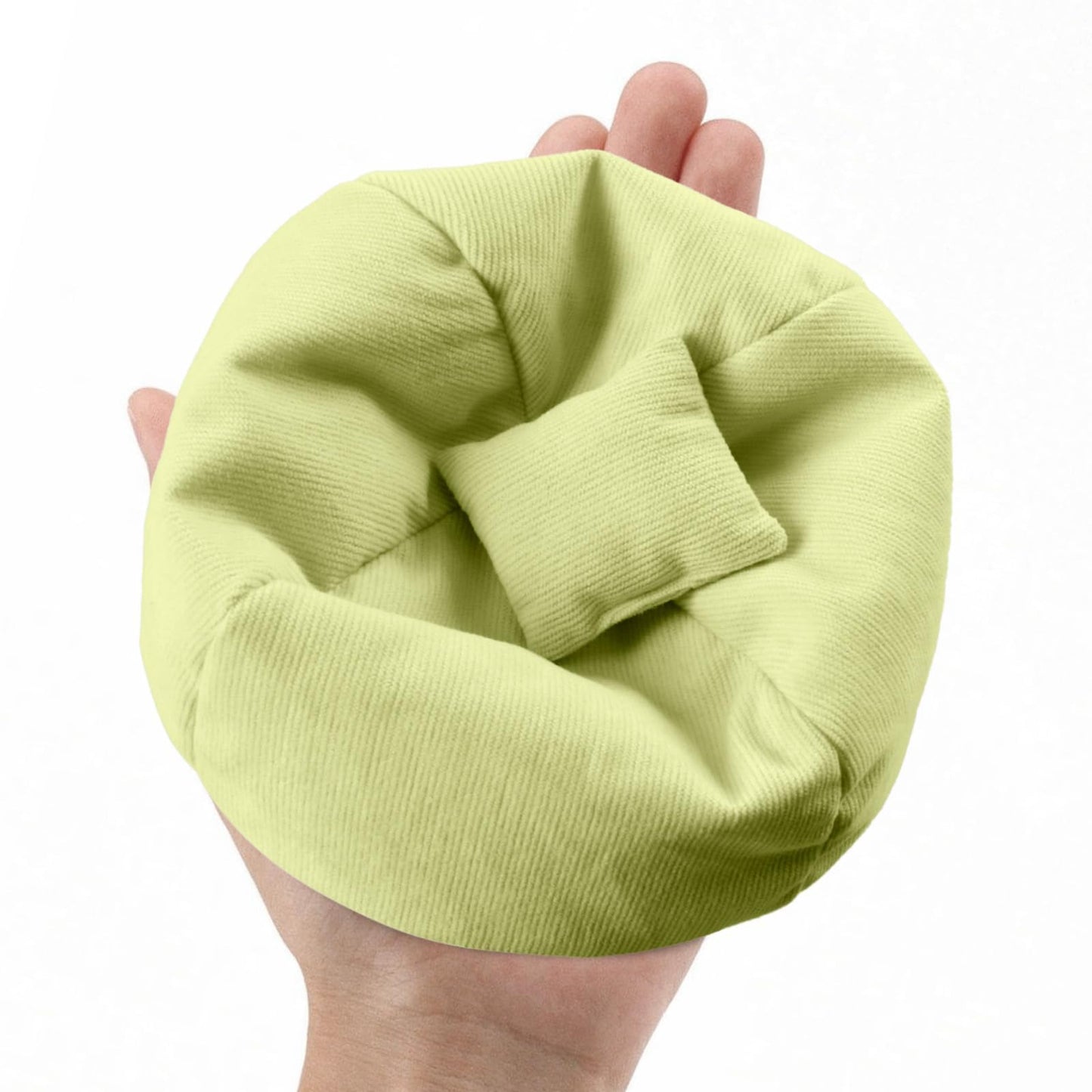 Doll Car Seat Compatible with Labubu  Handmade Bean Bag Chair for 15-17cm Doll  Anti-Slip Bottom  Cute Doll Accessories for Display  Fans&Collectors Gifts  Durable Corduroy Fabric (Light Green)