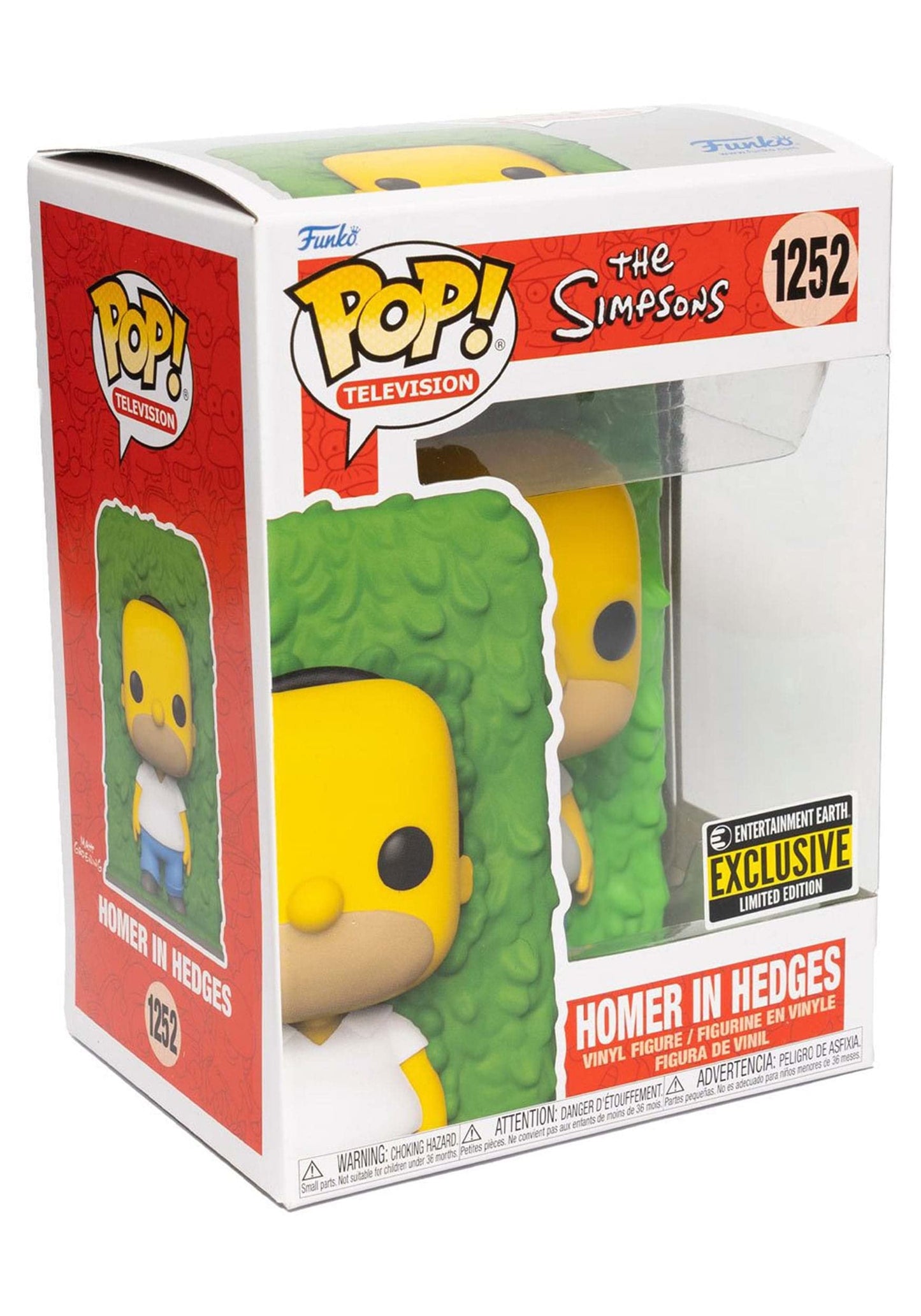 Pop! The Simpsons - Homer in Hedges Special Edition