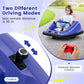 Olakids Bumper Car For Toddlers, 12V Kids Electric Ride On Toy With Remote Control, Battery Powered Vehicle Racer For Baby, 360 Degree Spin Rotation, Colorful Flashing Led Lights, Music (Purple)