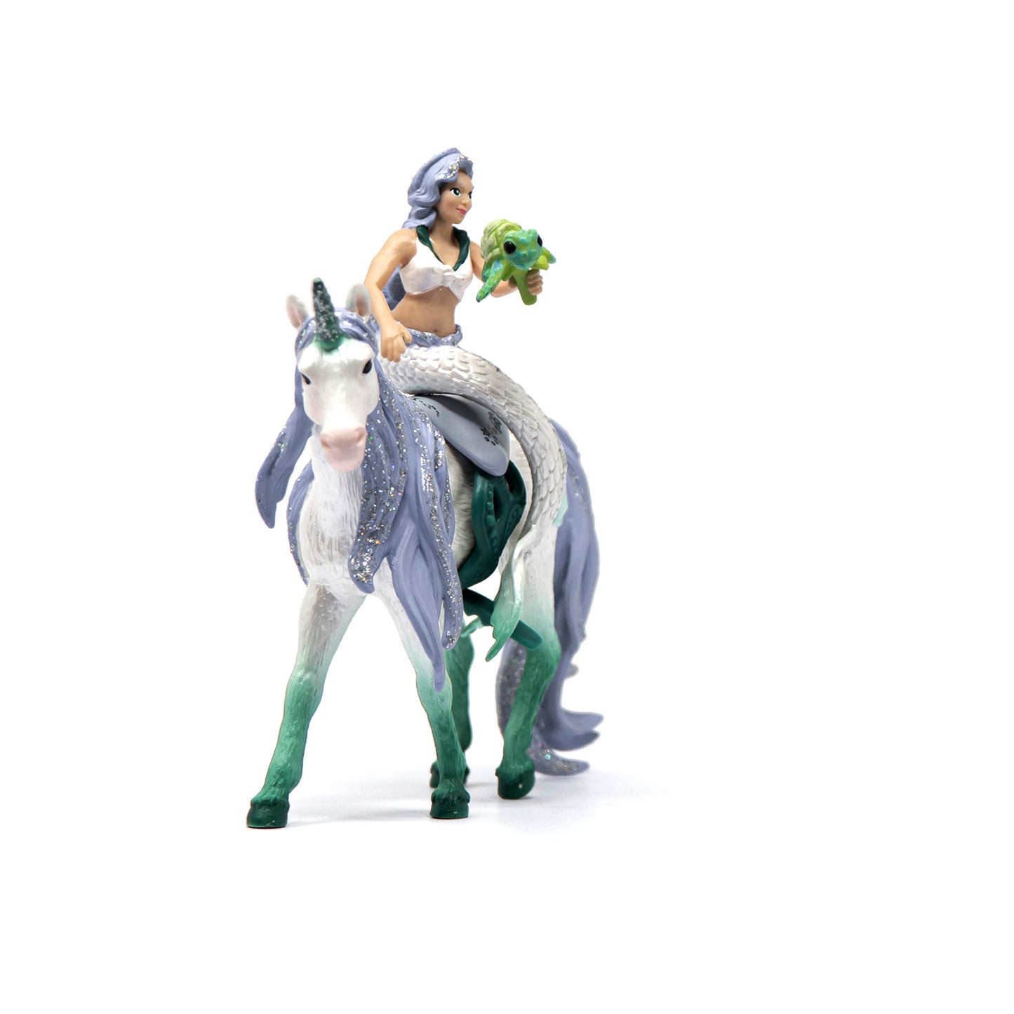Schleich Bayala, Mermaid Unicorn Toys For Girls And Boys, Mermaid Doll Riding On Sea Unicorn, Ages 5+
