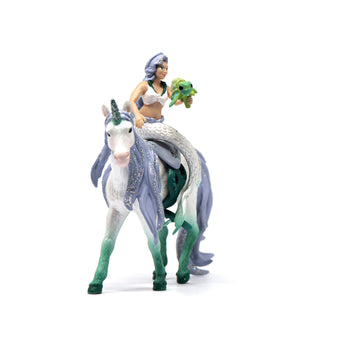 Schleich Bayala, Mermaid Unicorn Toys For Girls And Boys, Mermaid Doll Riding On Sea Unicorn, Ages 5+