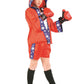 Child Boxer Champion Red M8-10