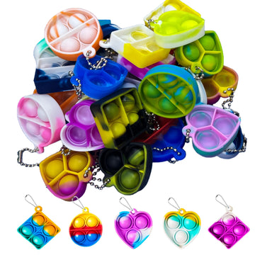 24Pcs 1.5In, Pop Bubble Fidget Sensory Toys, Pop Toy Bulk For Party Favor, Classroom Student Prizes Easter Basket Goodie Bag Stu