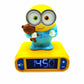 LEXiBOOK - Minions - Bob Digital Alarm Clock with Night Light - Snooze Function - Minions Sound Effects - for Children/Kids - Lu