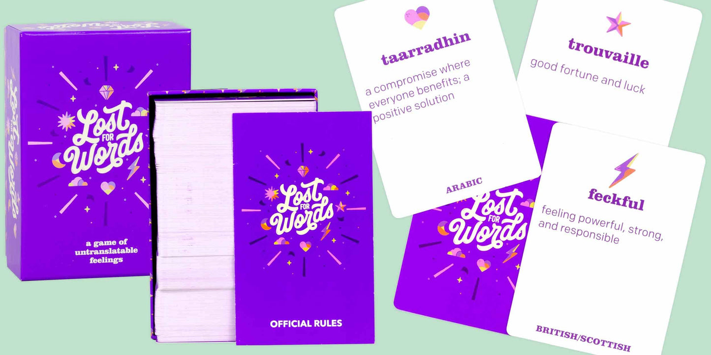Pink Tiger Games Lost For Words: A Game Of Untranslatable Feelings