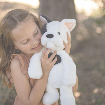 World'S Softest Plush Frody Frenchy, Lushee Large 16'' Stuffed Animal For Baby, Toddler, Kids, Adults, Frenchy Plush Toy Soft, H