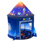 WillingHeart Rocket Ship Play Tent - Foldable Indoor/Outdoor 53”H x 40” - Kids Astronaut Space-Themed Toy for Boys & Girls