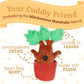 KIDS PREFERRED Harry Potter Mandrake Plush Toy - 10" Multi-color Crinkle Sensory Baby Animal for Toddlers and Kids