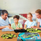 Gamzoo Stem Building Toys For Kids With 2-In-1 Remote Control Racer Snap Together Engineering Kits Early Learning Racecar Buildi