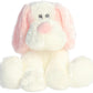 Aurora® Dafney™ Baby Stuffed Animal - Soft Pink Cuddly Toy, 9 Inches, Polyester, Model 20590