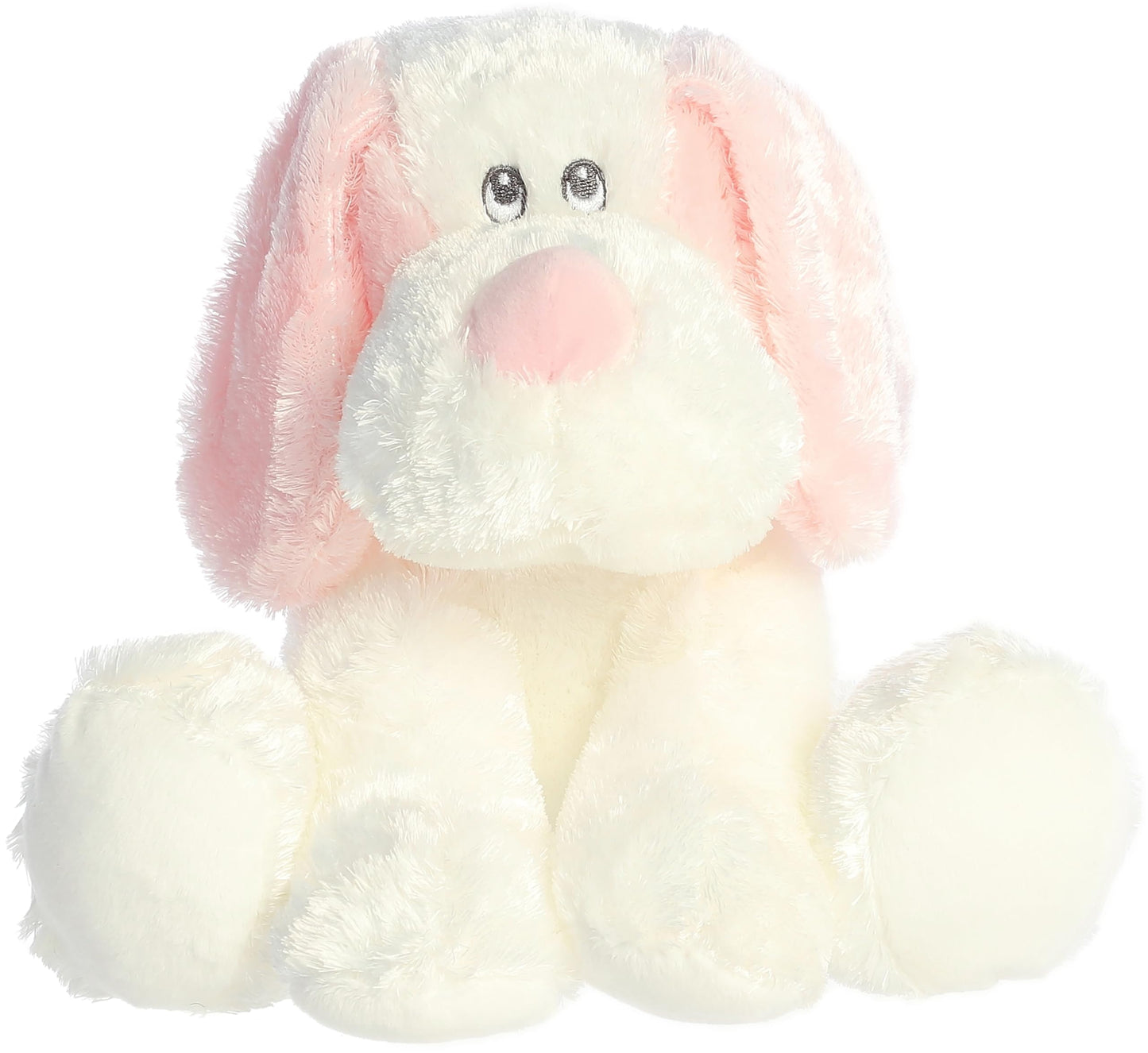Aurora® Dafney™ Baby Stuffed Animal - Soft Pink Cuddly Toy, 9 Inches, Polyester, Model 20590