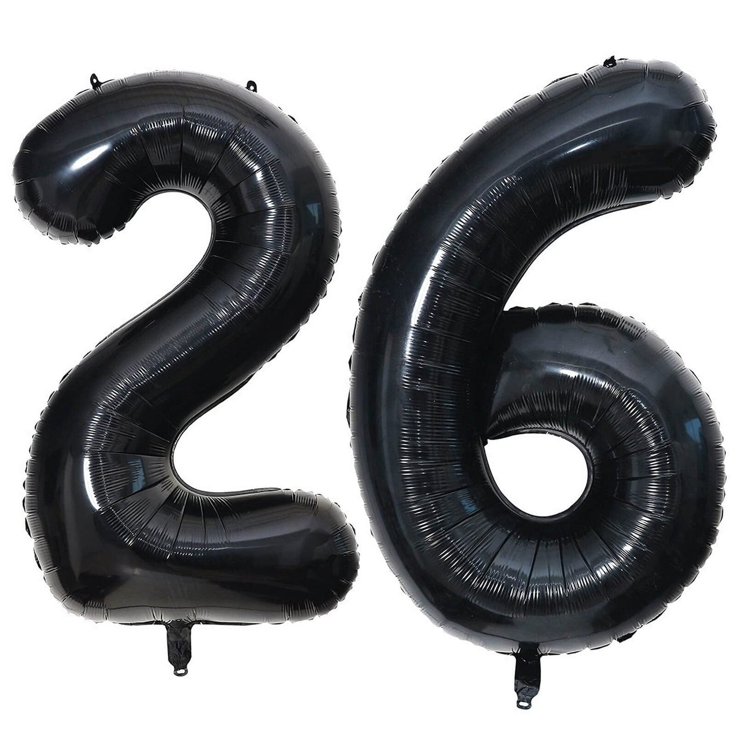 40 Inch Black 26 Number Balloons Giant 26 Or 62 Balloons Black Birthday Balloons 26Th Or 62Th Birthday Anniversary Events Party