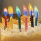 Happy Birthday Cake Candles,Birthday Candle Fun Colorful Candle Holders Included, for Birthday Cakes to Make it a Magical Celebr
