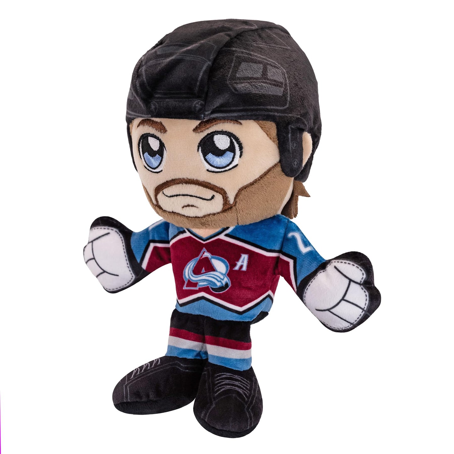 Bleacher Creatures Colorado Avalanche Peter Forsberg 8'' NHL Kuricha Sitting Plush - Soft Chibi Inspired NHL Superstar