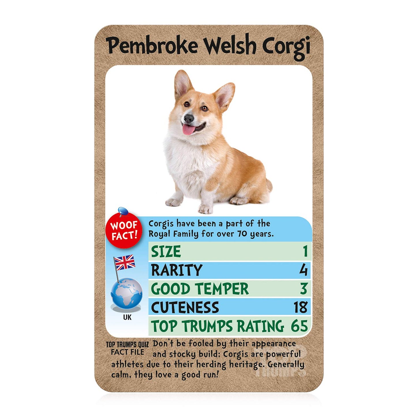 Top Trumps Card Game Dogs - Family Games for Kids and Adults - Learning Games - Kids Card Games for 2 Players and more - Kid War