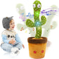 Royaldeals Toys Electronic Shake Dancing Cactus Toy With English Songs & Recording Function