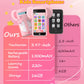 MOMILLA Kids Toys Smart Phone, 3.97'' Touchscreen Toddlers Kids Smart Phone, Christmas Birthday Gifts for Girls Age 3 4 5 6 7 8