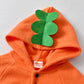 Acehcear Baby Pumpkin Costume Baby Halloween Costumes Kids Hooded Romper Orange Onesie Unisex 6-9 Months