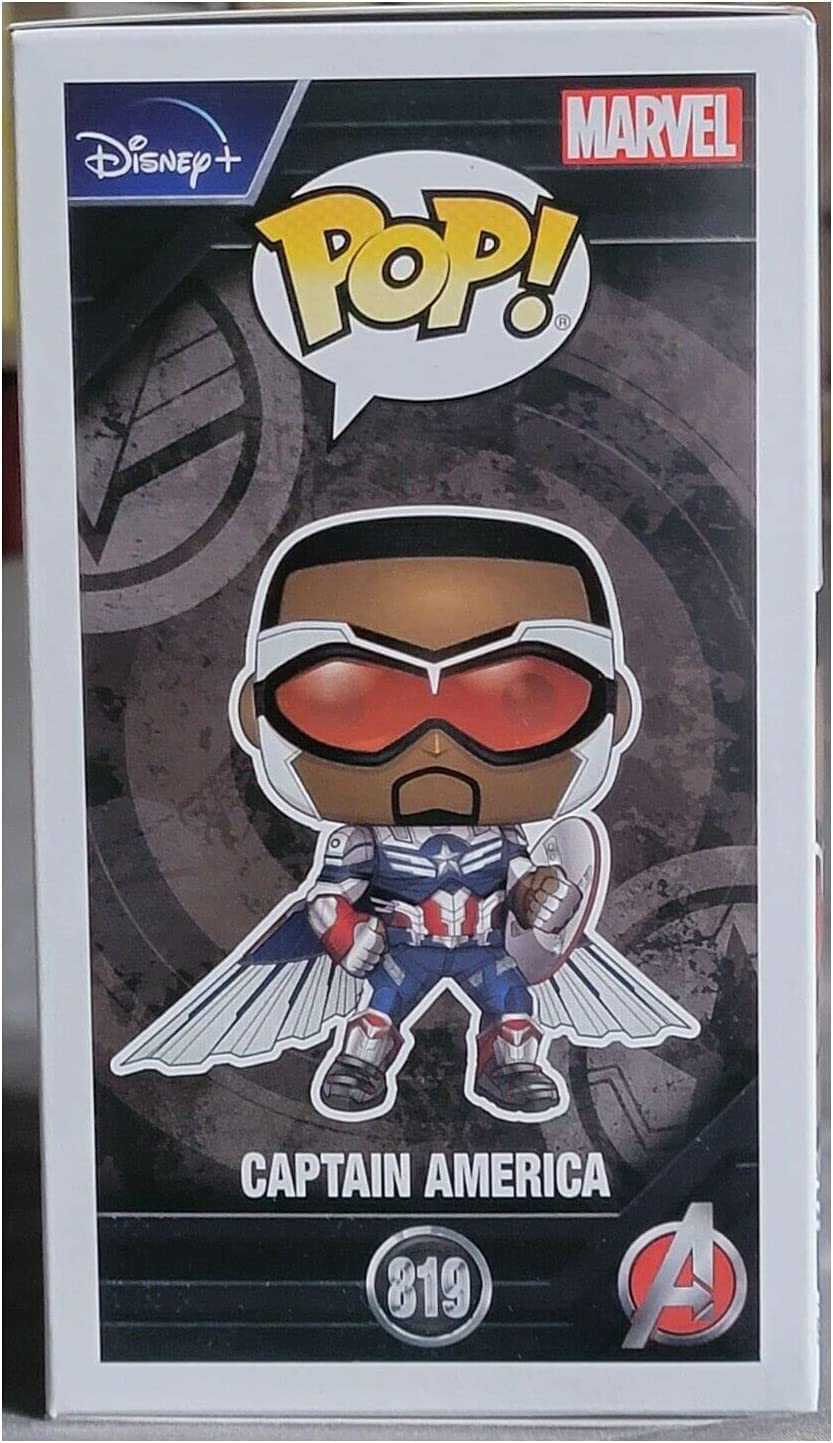 Funko Pop! The Falcon And The Winter Soldier # 819 - Captain America [Action Pose] Exclusive