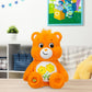 Care Bears 14" Friend Bear Plushie - Soft Orange Stuffed Animal for Ages 4+, Model 22138, Perfect Gift for Boys and Girls