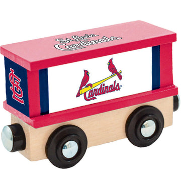 Masterpieces Slc2110: St. Louis Cardinals Wood Train Box Car