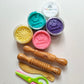 Wonderrdough Play Kit For Kids (13Piece Set) By Small Wonderrs | Montessori Sensory Play Dough Kit For Toddlers (15 Years) | T
