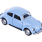 Berry President 1/32 Scale Diecast VW Beetle Car Toy - Sky Blue Alloy Model for Kids & Gifts