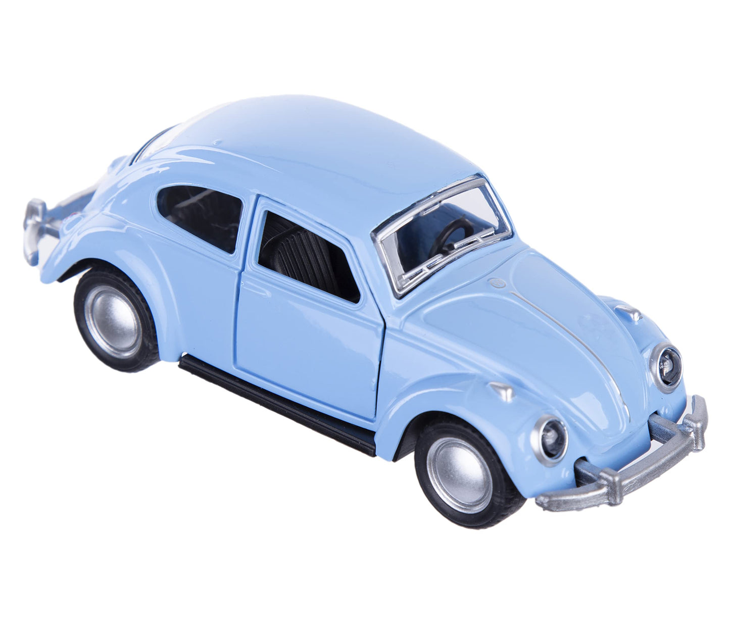 Berry President 1/32 Scale Diecast VW Beetle Car Toy - Sky Blue Alloy Model for Kids & Gifts