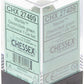 Chessex CHX27409 Dice-Marble Dark Green Set