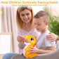 Dinosaur Piggy Bank For Kids Unbreakable Money Coin Bank For Boys Girls With Diy Stickers,Toddler Gifts For Birthday,Easter,Baby