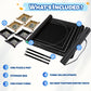 Pohxev Jigsaw Puzzle Mat Roll Up - Portable 53” x 35” for 3000 Pieces, Non-Slip Rubber Bottom, Includes 6 Sorting Trays & Storage Bag,