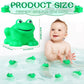 Kymqlyw 50 Pcs Rubber Frog Squeak And Floating Bulk Frog Rubber Bath Toy Mini Frog Toys Frog Bathtub Toys Float For Summer Pool