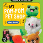 KLUTZ My Pom-Pom Pet Shop Craft Kit , Green Medium
