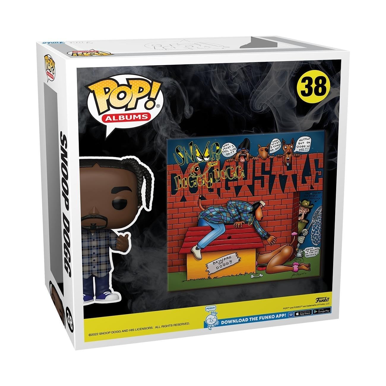 Funko Pop! Albums Snoop Dogg Doggystyle Vinyl Figure - Multicolor, Model 69357