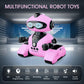 Winthai Robots Toys for Kids, 2.4Ghz Remote Control Robot Toys with Music and LED Eyes for Boys/Girls, RC Toys Gift for 3-12 Yea