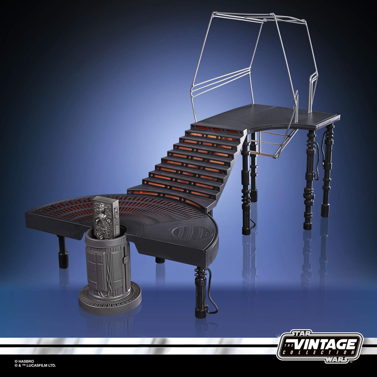 Star Wars The Vintage Collection The Empire Strikes Back Carbon-Freezing Chamber Playset With Stormtrooper Action Figure,