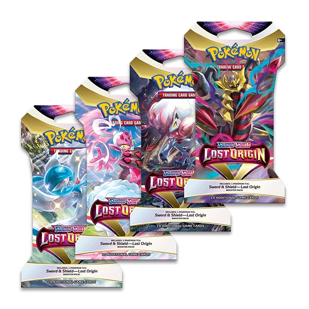 Pokemon decorative replica blade and Shield Lost Origin 8 Sleeved Boosters Packs!