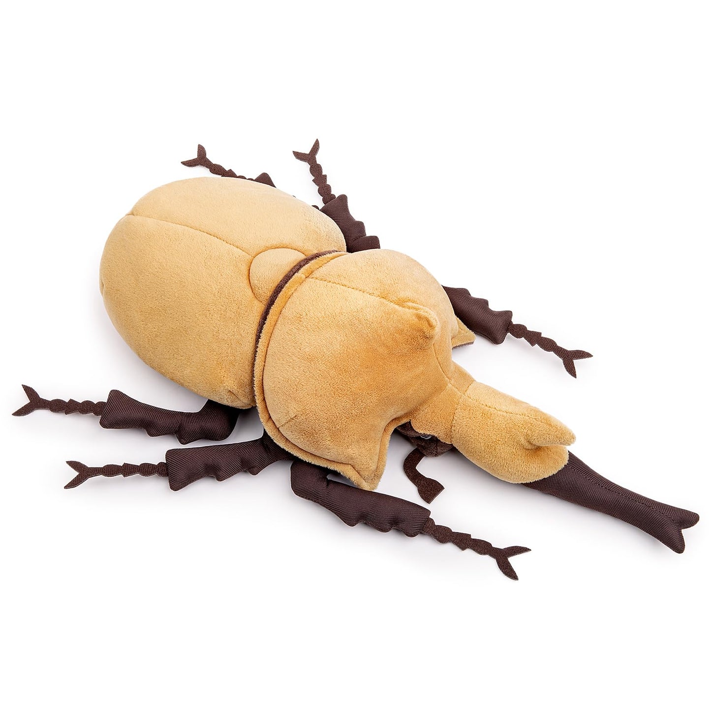 Zhongxin Made Realistic Gold Atlas Beetle Plush Toy - 10'' Atlas Insect Beetle Stuffed Animal, Soft Crustaceans Animals Model, U
