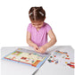 Melissa & Doug Reusable Sticker Pad: My Town - 200+ Stickers and 5 Scenes