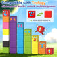 Magnetic Blocks Magworld Building Blocks Edition, Stem Educational Montessori Sensory Learning Toddlers Toys For 3 4 5 Year Old Boys Girls, Number Games 1-10, Birthday Gifts For 3-5 4-8 Year Old Kids