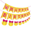 JOYMEMO Softball Themed Birthday Decorations for Girls, Happy Birthday Banner, Fast Pitch Garland Sports Player Party Supplies P