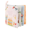 Nuluv Infant Perfect Party Playbook - Squeaker And Rattle Cloth Book Enable Joyful Sounds For Baby 3 Months+, Multicolor