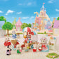 Calico Critters Popcorn Trike Playset with Figure & Accessories, Multicolor, Model CC2026, Fun Dollhouse Toy for Kids