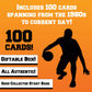 Assorted Set Of 100 Basketball Trading Cards - All New Condition Cards - Perfect Starter Set For Kids, Adults, & Collectors - Po
