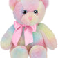 Bearington Candi Rainbow Plush Stuffed Animal Teddy Bear, 12 Inches