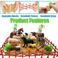 Farm Animals 53Pcs Realistic Plastic Playset With Fences, Building Blocks, Educational Toys For Boys & Girls, Toddlers Cupcake Topper Set
