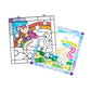 Melissa & Doug Stained Glass Made Easy Craft Kit - Unicorn - Kids Sticker Stained Glass Craft Kit; Unicorn Crafts For Kids Ages