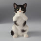 Veronese Design 3 3/4 Inch Black And White Kittens Hear Speak See No Evil Resin Figurine Miniature