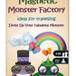 The Purple Cow- Monster Factory Game- Magnetic Travel Game. Great For Travel And On-The-Go. A Monstrous Dress Me Up Game. Activi