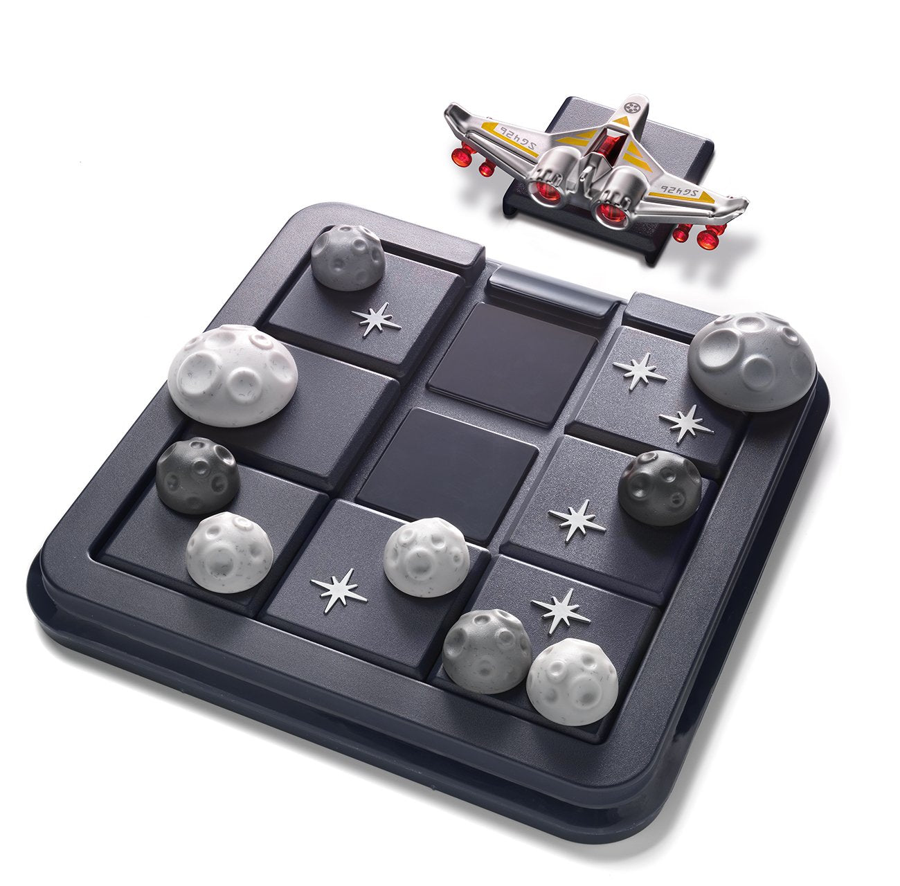 SmartGames Asteroid Escape Travel Sliding Puzzle Game Featuring 60 Challenges for Ages 8-mature-themed